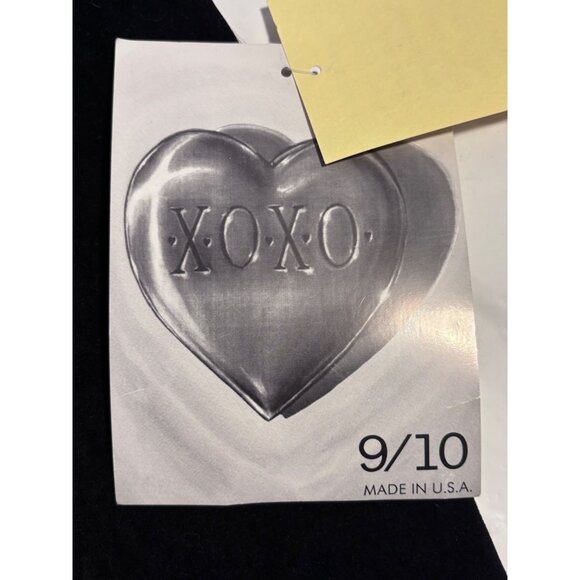 Xoxo Vintage Y2K Mini Skirt Size 9/10 Snap Buttons Suede Look Black/Brown/Tan - Picture 4 of 8